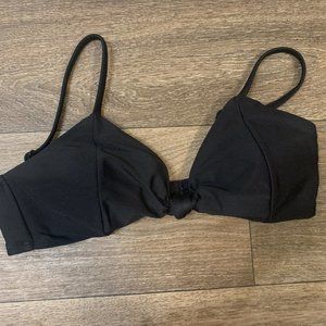 No Boundaries Black Bikini Top Size Medium
